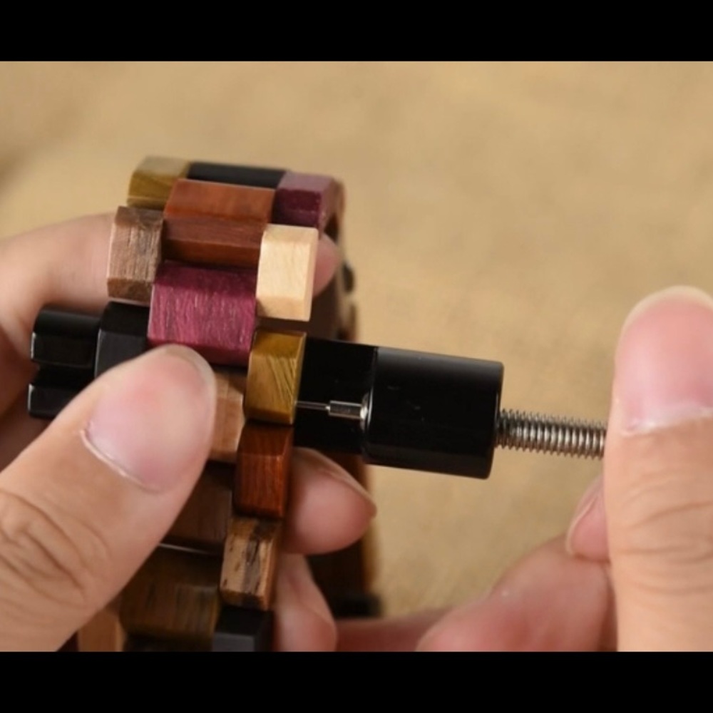 Mens Luxury Natural Colorful Wooden Watch (BRAND NEW) - Picture 8 of 8